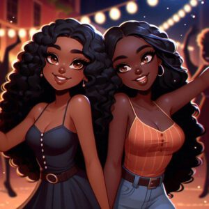 El Duo de Mulatas que todo hombre quisiera tener en su cama..